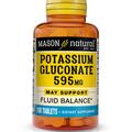 Калия глюконат Mason Natural Potassium Gluconate 595, 100 таблеток