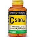 Витамин С Mason Natural Vitamin C 500, 100 таблеток