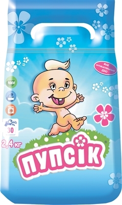Стиральный порошок Пупсик, 2,4 кг