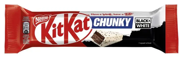 Батончик Kit Kat Chunky Black & White, 42 г