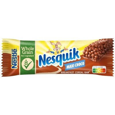 Батончик Nesquik Макси Шоко злаки и шоколад, 25 г