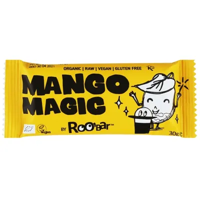 Батончик Roo Bar Mango Magic з манго, 30 г