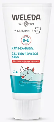 Зубний гель Weleda Kids для дітей 0-6 років з фтором, 50 мл