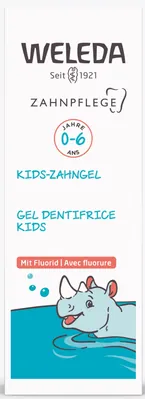 Зубний гель Weleda Kids для дітей 0-6 років з фтором, 50 мл