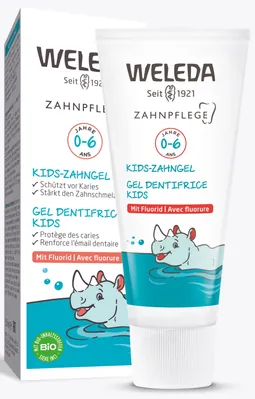 Зубний гель Weleda Kids для дітей 0-6 років з фтором, 50 мл
