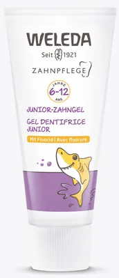 Зубний гель Weleda Junior для дітей 6-12 років з фтором, 50 мл