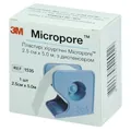 Пластир медичний Micropore 1535 хірургічний на паперовій основі, білий 2,5 см х 5 м, 1 штука, на диспенсері