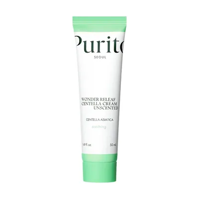 Крем для обличчя Purito Seoul Wonder Releaf Centella без олій для чутливої шкіри, 50 мл