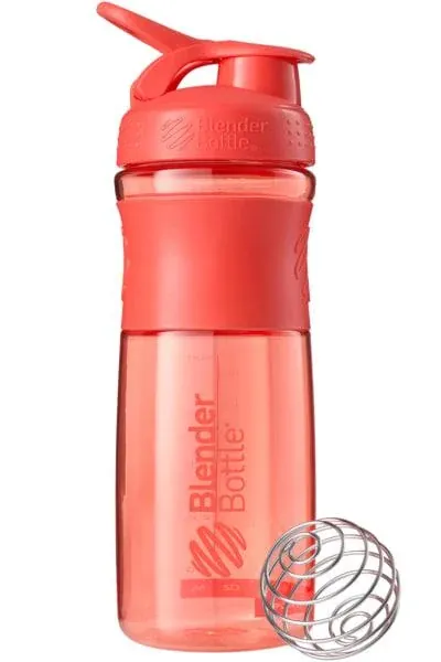 Шейкер-пляшка Blender Bottle SportMixer корал, 820 мл
