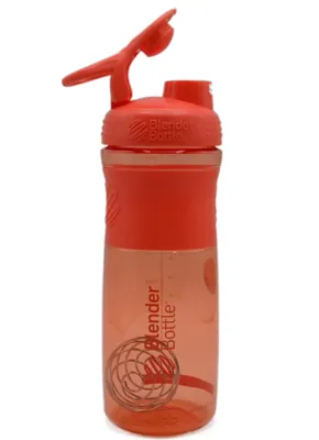Шейкер-пляшка Blender Bottle SportMixer корал, 820 мл