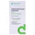 Левофлоксацин-Дарниця розчин д/інф. 5 мг/мл по 100 мл у флак.
