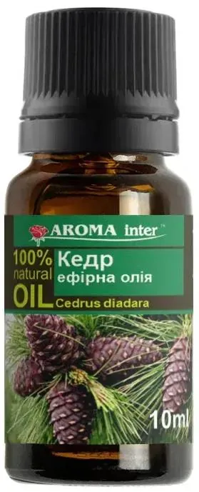 Олія ефірна Aroma Inter Кедр, 10 мл