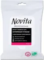 Серветки для інтимної гігієни Novita Professional з рослинним комплексом, 15 шт