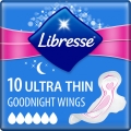 Прокладки гигиенические Libresse Goodnight Ultra Soft, 10 шт