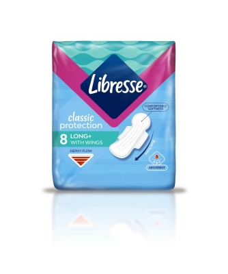 Прокладки гигиенические Libresse Classic Protection Long, 8 шт