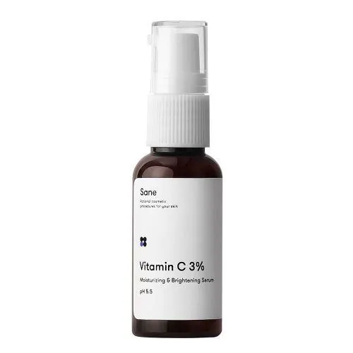 Сироватка для обличчя Sane Vitamin C 3% з вітаміном С, 30 мл