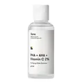 Тонік для обличчя Sane PHA + AHA + Vitamin C 2% з AHA, PHA кислотами і вітаміном С, 50 мл