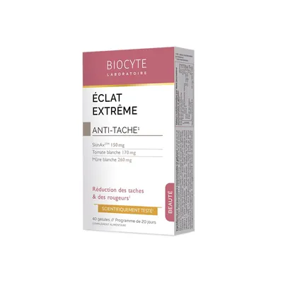 Комплекс Biocyte Eclat Extreme Pearl для покращення загального стану шкіри, 40 капсул