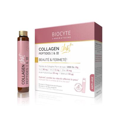 Колаген Biocyte Collagen Shot Потужна комплексна формула, 14 шотів по 25 мл