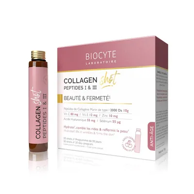 Колаген Biocyte Collagen Shot Потужна комплексна формула, 14 шотів по 25 мл