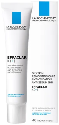 Засіб для обличчя La Roche-Posay Effaclar К+ відновлюючий для догляду за комбінованою та жирною шкірою, 40 мл
