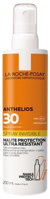 Спрей сонцезахисний La Roche-Posay Anthelios ультралегкий для шкіри обличчя і тіла, SPF 30, 200 мл