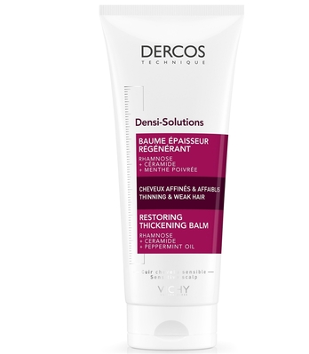Бальзам-кондиціонер Vichy Dercos Densi Solutions для відновлення густоти і об'єму тонкого ослабленого волосся, 200 мл