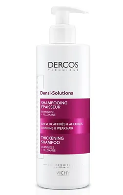 Шампунь Vichy Dercos Densi Solutions для відновлення густоти і об'єму тонкого ослабленого волосся, 400 мл