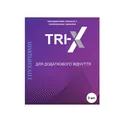 Презервативи TRI-X з пухирцями, латексні з силіконовою змазкою, 3 штуки