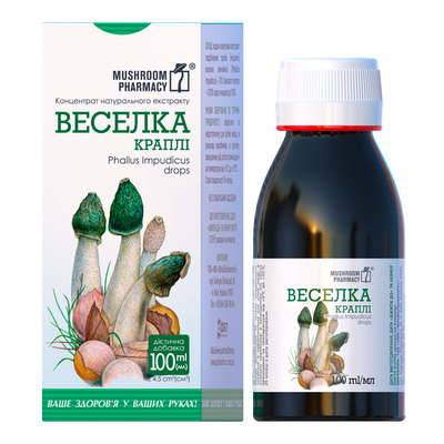 Гриб Веселка (Сморчок) капли по 100 мл во флак.