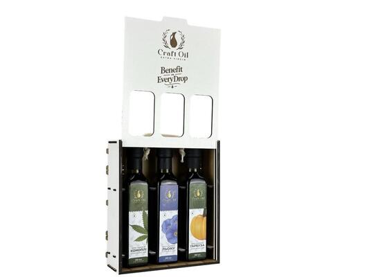 Набор CraftOil Вкус природы, натуральные масла для здорового питания