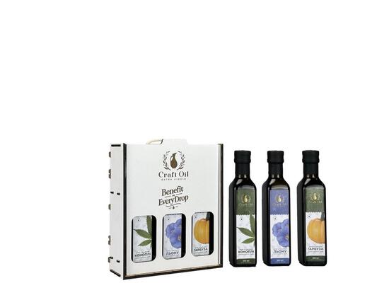 Набор CraftOil Вкус природы, натуральные масла для здорового питания