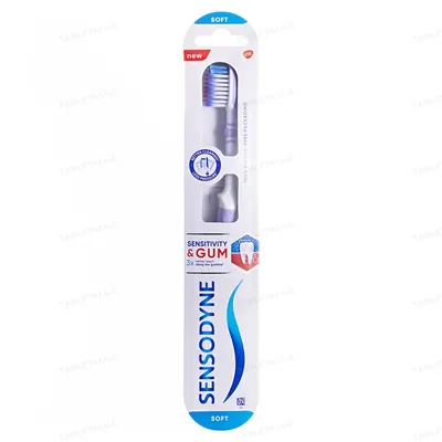 Зубна щітка Sensodyne Чутливість зубів і захист ясен, 1 штука