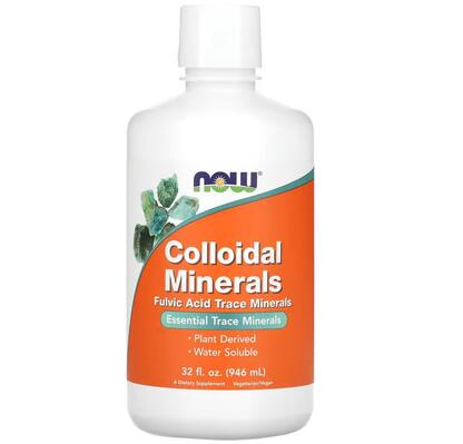 Колоїдні мінерали NOW Colloidal Minerals, 946 мл
