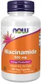 Ніацинамід NOW Niacinamide 500 мг вег. капсули №100