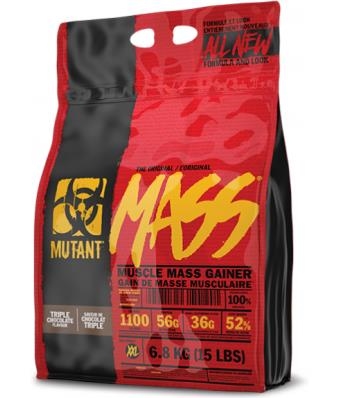 Гейнер Mutant Mass, тройной шоколад, 6800 г