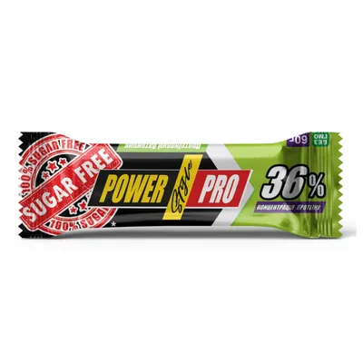 Батончик протеїновий Power Pro 36% sugar free зі смаком горіху, 20 штук по 60 г