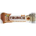 Батончик протеїновий FitWin Crunch Bar без цукру з начинкою морозиво - солона карамель, 12 шт по 50 г