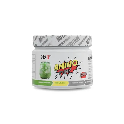 Амінокислоти MST Nutrition Amino Pump зелене яблуко, 304 г