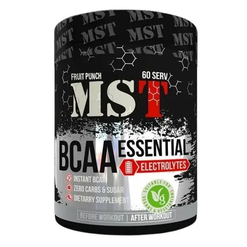 Амінокислоти MST Nutrition BCAA Essential with Electrolytes смак ананас, 480 г