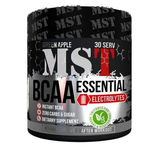 Амінокислоти MST Nutrition BCAA Essential with Electrolytes смак фруктовий пунш, 240 г