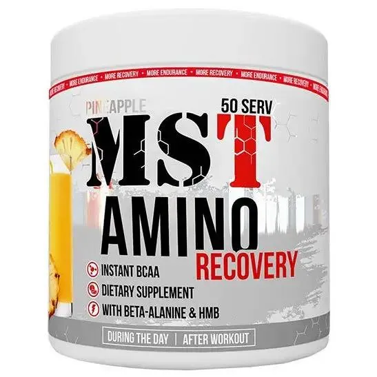 Амінокислотний комплекс MST Nutrition Amino Recovery смак ананас, 400 г