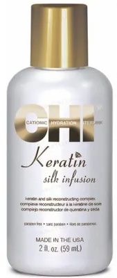 Рідкий шовк CHI Keratin Silk Infusion для волосся, 59 мл