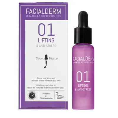 Сироватка-бустер для обличчя Facialderm 01 ліфтинг і антистрес, 30 мл