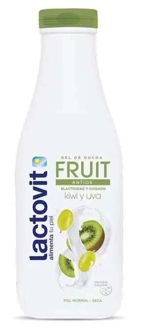 Гель для душу Lactovit Fruit Antiox фруктовий, 600 мл