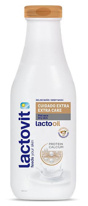 Гель для душа Lactovit Lactooil, 600 мл