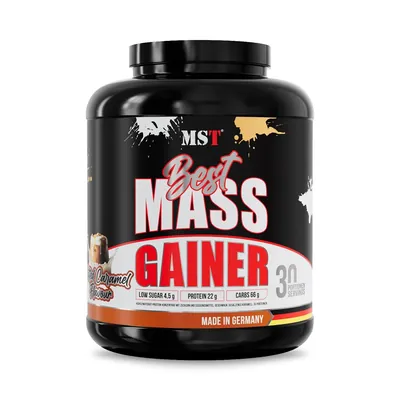 Гейнер MST Nutrition BEST Mass Gainer солона карамель, 3000 г