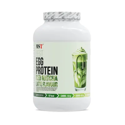 Протеїн яєчний MST Nutrition Best Egg Protein матча-лате, 72 порції, 1800 г