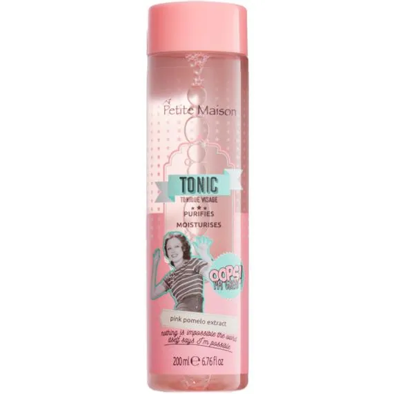 Тонік для обличчя Petite Maison очищуючий з екстрактом рожевого помело, 200 мл