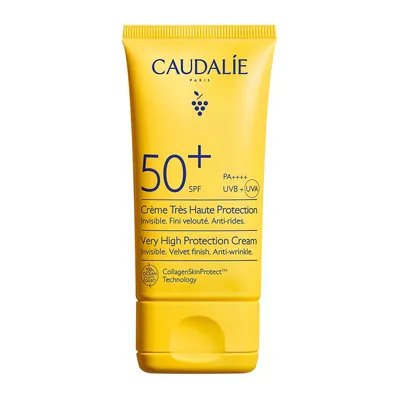 Крем сонцезахистний Caudalie Vinosun SPF50+ дуже високий захист, 50 мл